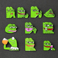 Pepe Metal Enamel Pin