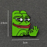 Pepe Metal Enamel Pin