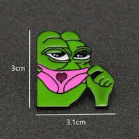 Pepe Metal Enamel Pin