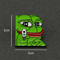 Pepe Metal Enamel Pin