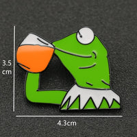 Pepe Metal Enamel Pin