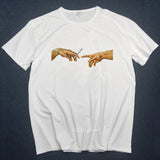 "MICHELANGELO" Smoking Short Sleeve Tee Shirt