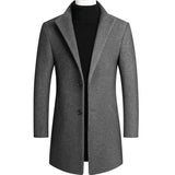 Long Modern Overcoat