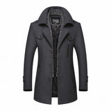 Casual Wool Peacoat