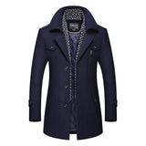 Casual Wool Peacoat