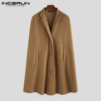 Winter Fashion Men Cloak