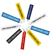 'Remove Before Flight' Keychain Tag