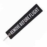 'Remove Before Flight' Keychain Tag