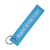 'Remove Before Flight' Keychain Tag