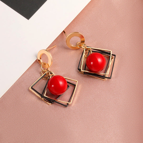 Orb Framed Earrings